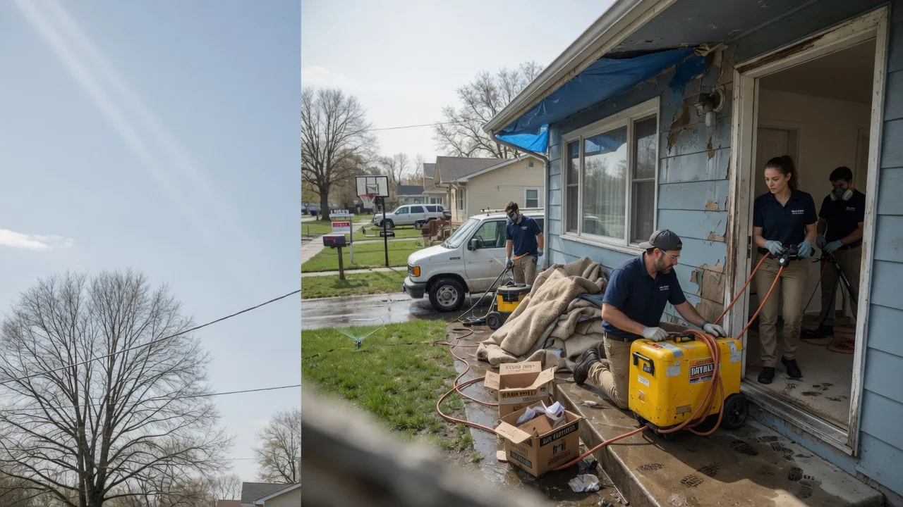 Basement Flood Cleanup in Corinth, KY near me